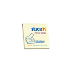 STICK'N ΧΑΡΤΙΑ ΣΗΜΕΙΩΣΕΩΝ ΑΥΤΟΚΟΛΛΗΤΑ 76x76mm 100 ΦΥΛΛΑ ΚΙΤΡΙΝΟ 12τεμάχια