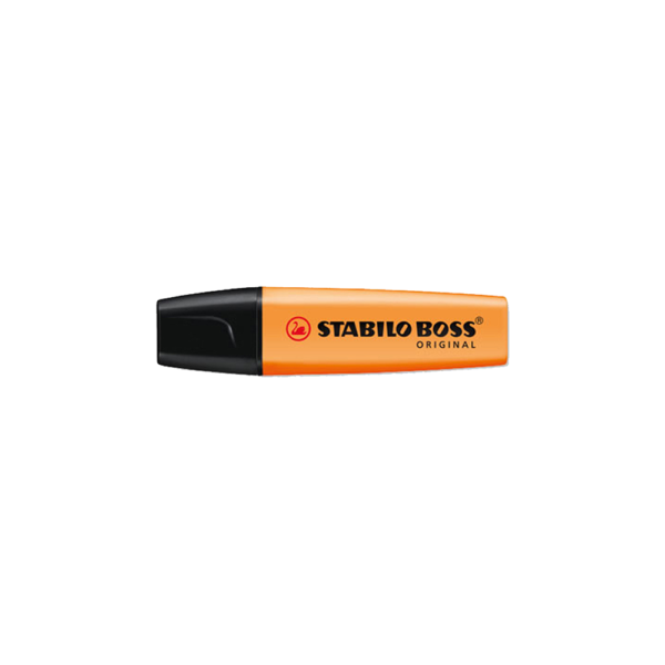 STABILO ΜΑΡΚΑΔΟΡΟΣ ΥΠΟΓΡΑΜΜΙΣΗΣ BOSS ΠΟΡΤΟΚΑΛΙ 10 τεμάχια