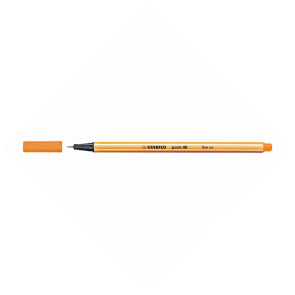 STABILO ΜΑΡΚΑΔΟΡΟΣ 88 No54 ORANGE 10 τεμάχια