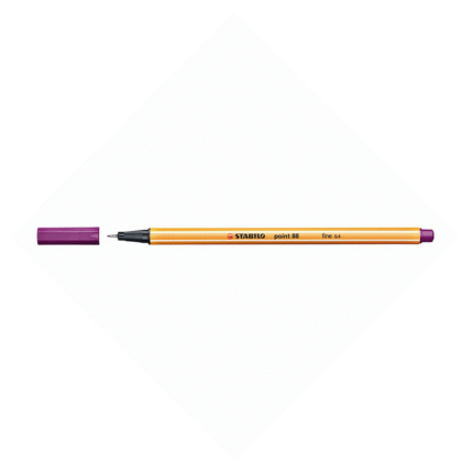 STABILO ΜΑΡΚΑΔΟΡΟΣ 88 No55 VIOLET 10 τεμάχια