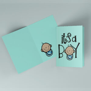 Ευχετήριες κάρτες - Γέννηση It s a Boy