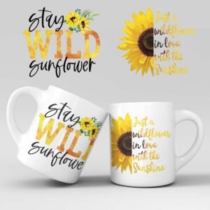 Εκτύπωση κούπας - Wild Sunflower