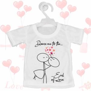 Mini T-shirt Love - Σχέδιο 7