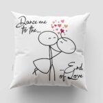 Μαξιλάρι με εκτύπωση - Ερωτευμένοι - Σχέδιο 7