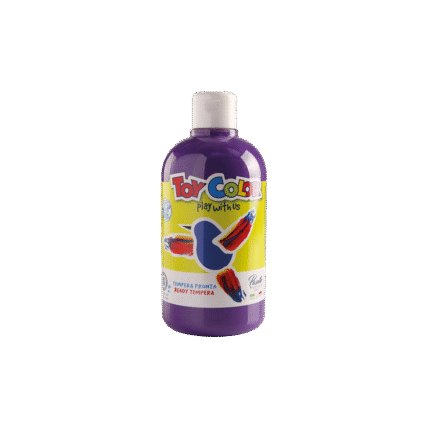 TOY COLOR ΤΕΜΠΕΡΑ SUPERWASHABLE 500ml PRIMARY ΒΙΟΛΕΤΙ