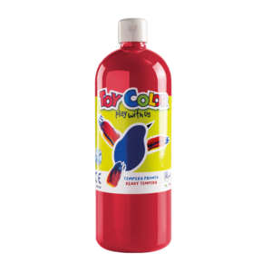 TOY COLOR ΤΕΜΠΕΡΑ SUPERWASHABLE 1000ml PRIMARY CARMINE ΚΟΚΚΙΝΗ