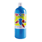 TOY COLOR ΤΕΜΠΕΡΑ SUPERWASHABLE 1000ml PRIMARY CYAN ΜΠΛΕ