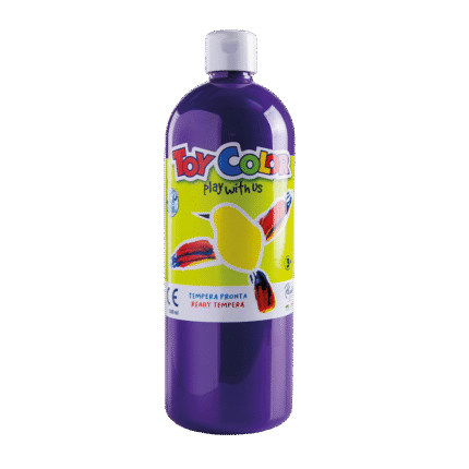 TOY COLOR ΤΕΜΠΕΡΑ SUPERWASHABLE 1000ml PRIMARY ΒΙΟΛΕΤΙ