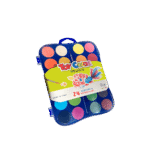 TOY COLOR ΝΕΡΟΧΡΩΜΑΤΑ ΜΕ ΠΙΝΕΛΟ ΠΛΑΣΤΙΚΟ BLISTER 24 ΧΡΩΜΑΤΑ Φ30mm PRIMARY ΑΣΣΟΡΤΙ 6 ΤΕΜΑΧΙΑ