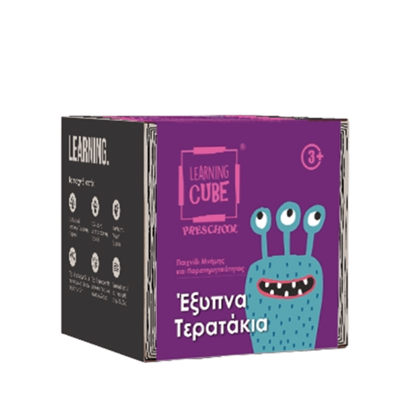 KTOYZ ΠΑΙΧΝΙΔΙ ΕΚΠΑΙΔΕΥΤΙΚΟ ΤΕΡΑΤΑΚΙΑ MEMO 3+ LEARNING CUBE PRESCHOOL