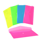 DATA KING ΦΑΚΕΛΟΣ ΜΕ ΚΟΥΜΠΙ 22x12cm MY NEON ΑΣΣΟΡΤΙ 12 ΤΕΜΑΧΙΑ