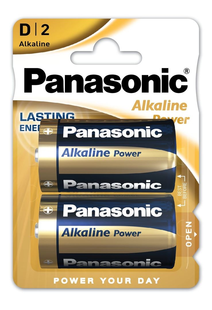 2 Μπαταρίες / blister LR20-D Panasonic Alkaline power 2 Μπαταρίες / blister LR20-D Panasonic Alkaline power