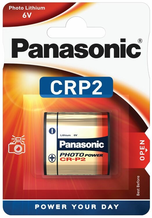 1 Μπαταρία / blister CR-P2 Panasonic 1 Μπαταρία / blister CR-P2 Panasonic
