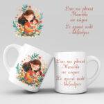 Εκτύπωση κούπας - Μαμά - Σχέδιο 12