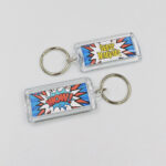 Μπρελόκ με εκτύπωση - Super Μπαμπάς - Image 2