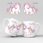 Εκτύπωση κούπας - Μονόκερος - Σχέδιο 5